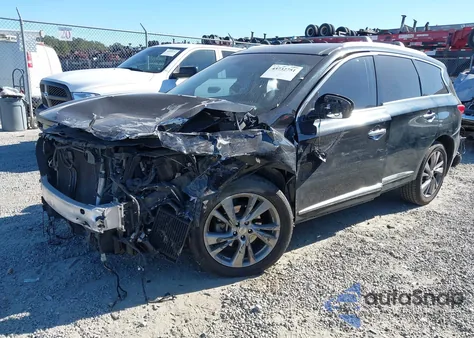 2013 Infiniti Jx35 z USA, uszkodzony, nr VIN 5N1AL0MMXDC304414